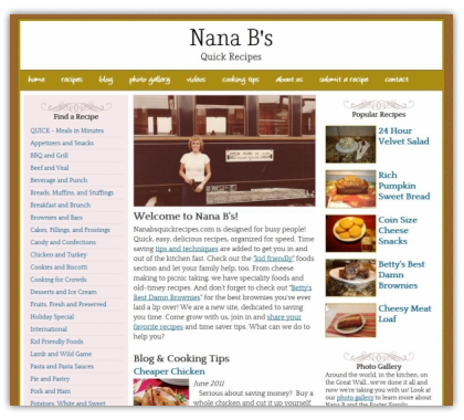 Nana B's Quick Recipes